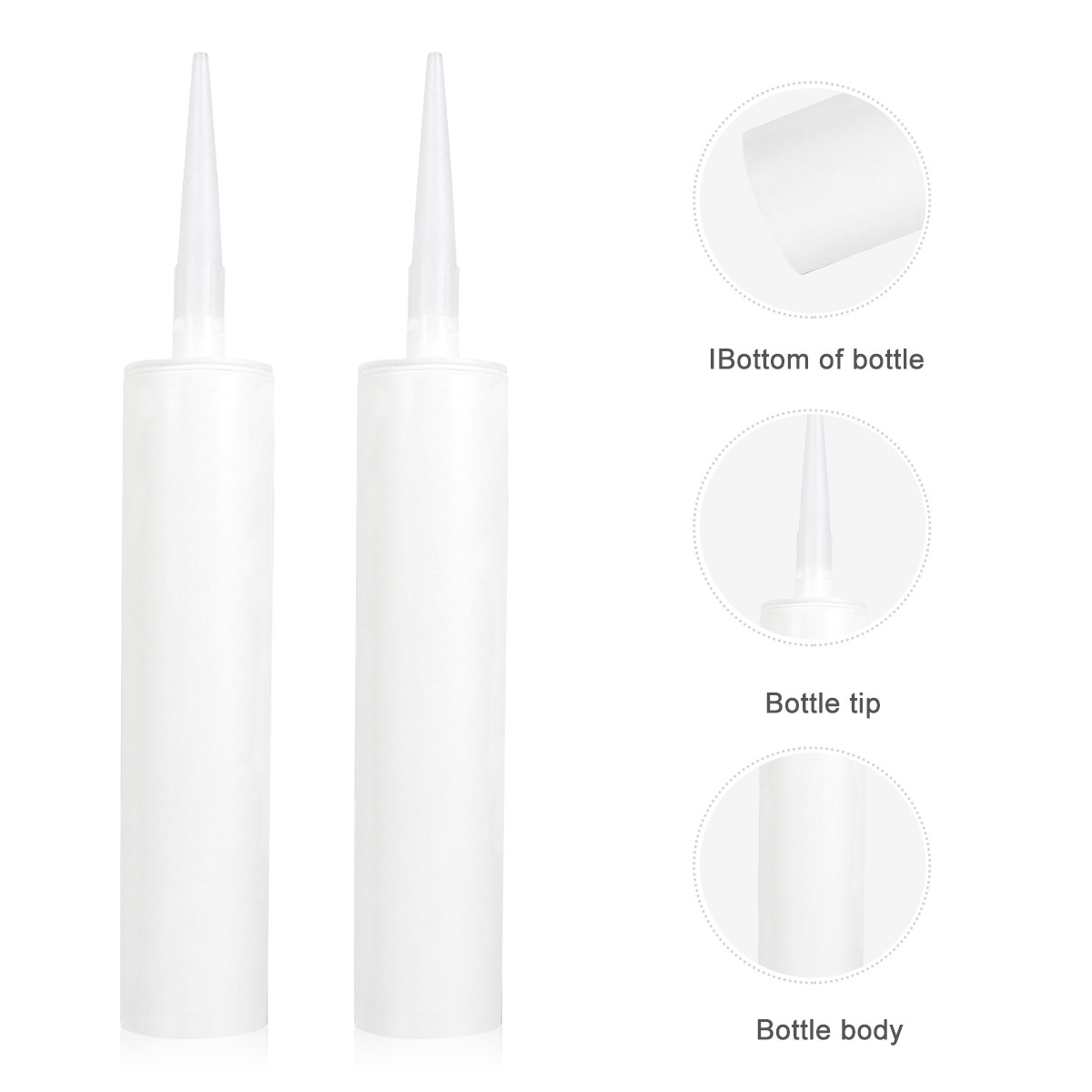 5Pcs Empty Plastic Refillable  - Tools Youtube ulasan dan harga