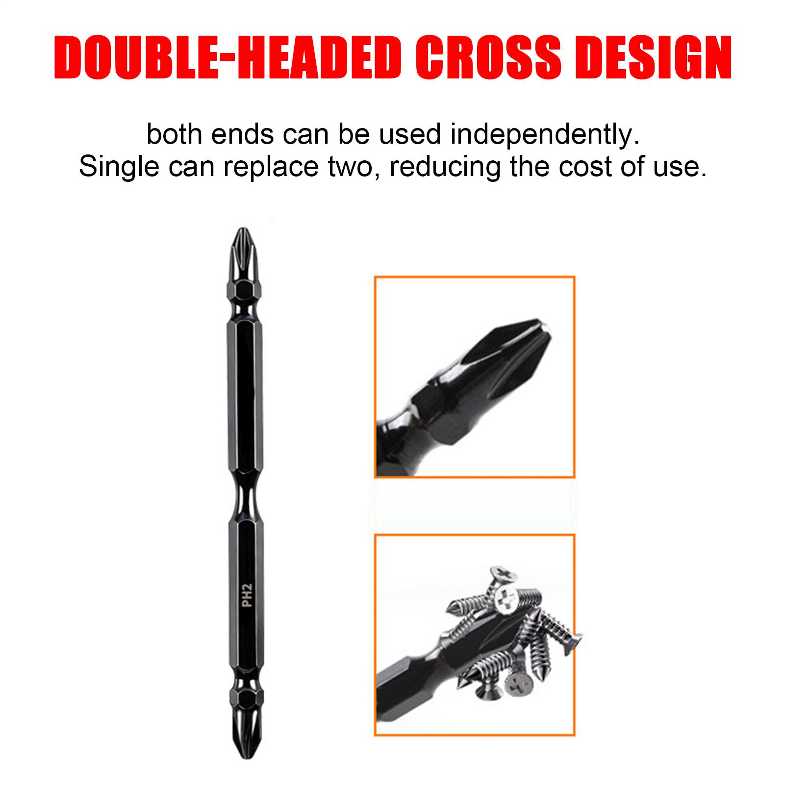 Magnetic Drill Bits Double-End - Screwdriver Set ulasan dan harga