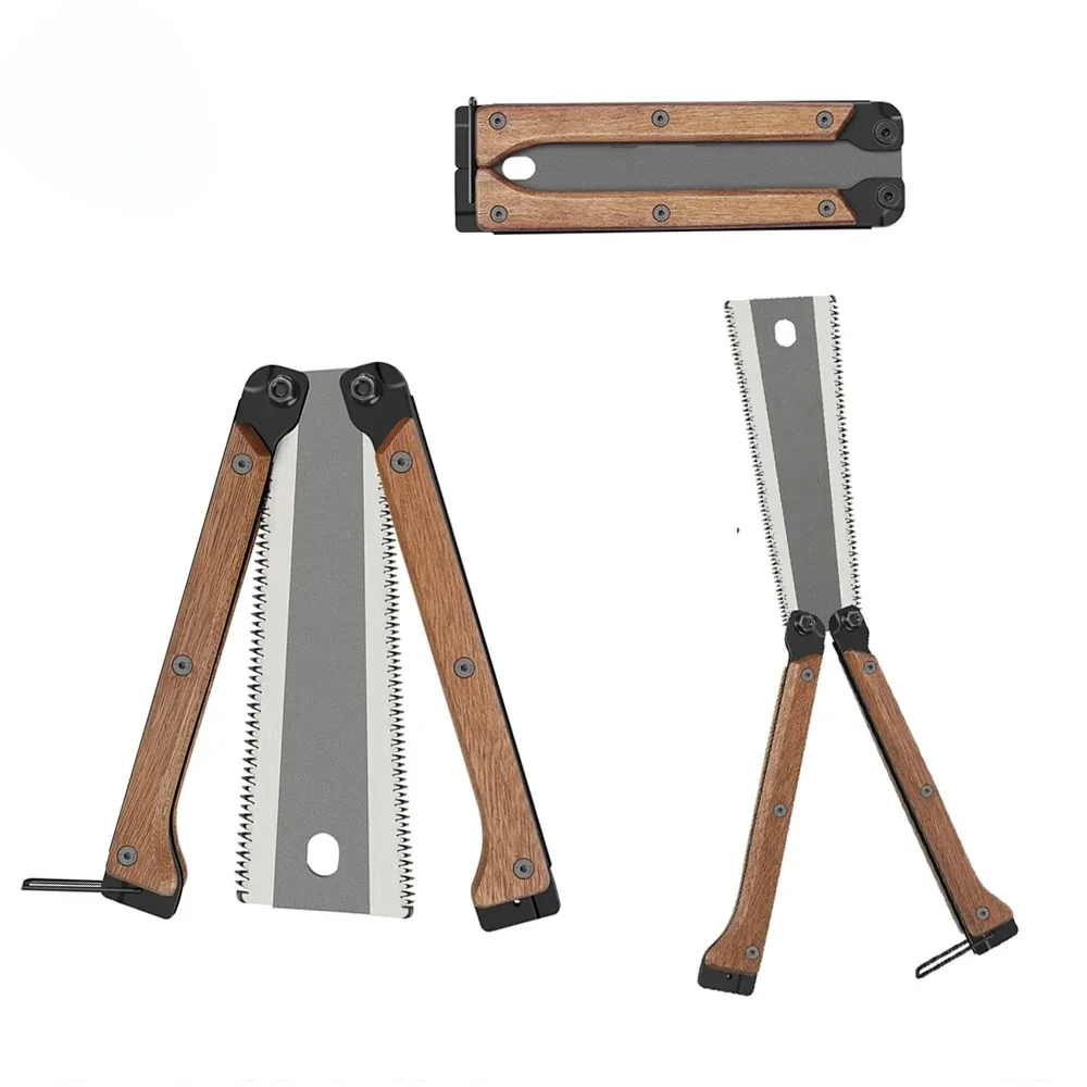Foldable Double Sided Hand Saw - Hacksaw ulasan dan harga