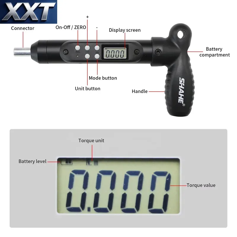 XXT SHAHE Digital Torque Screw - Screwdriver Set ulasan dan harga